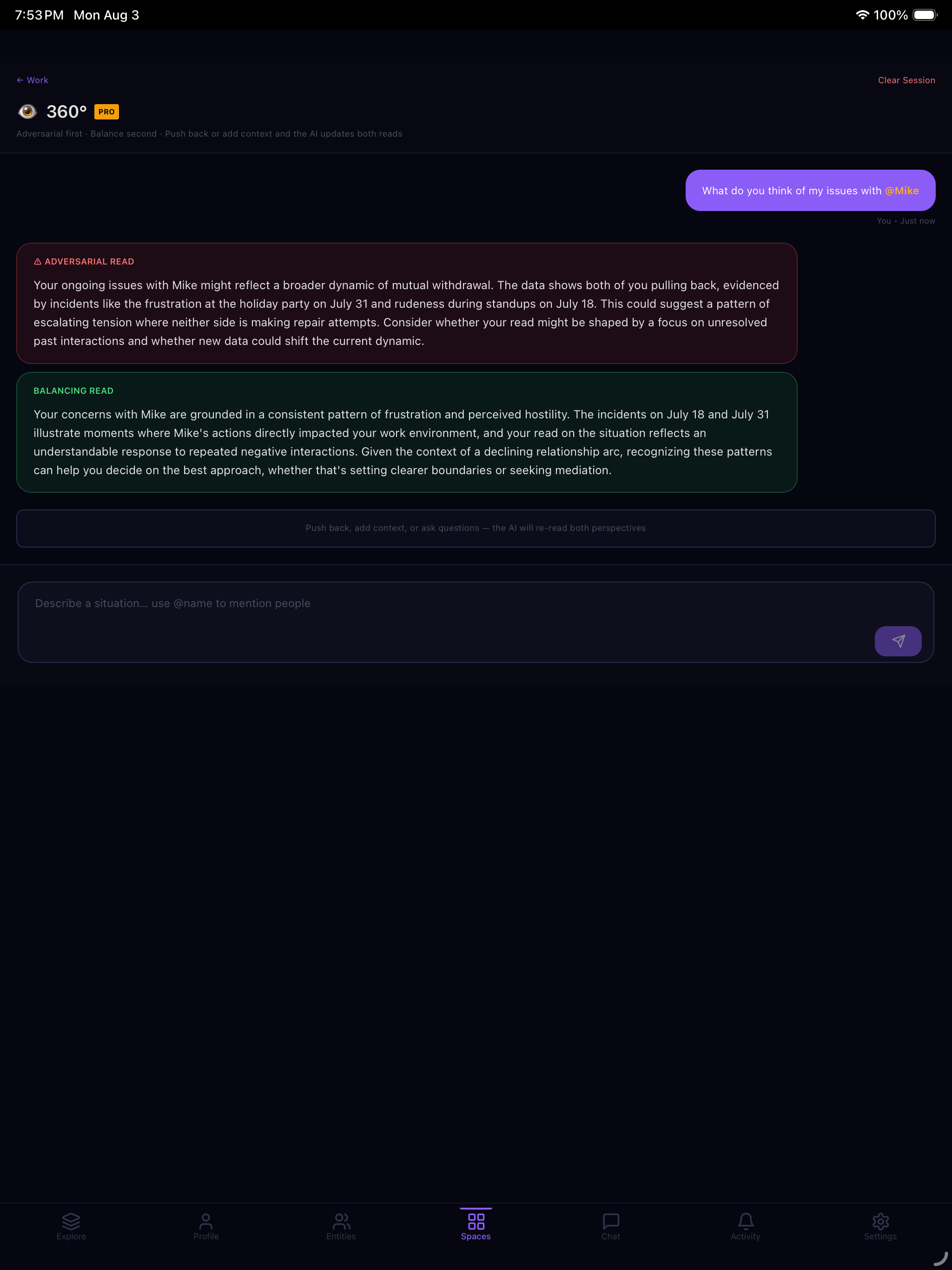 360 — examine from multiple dimensions